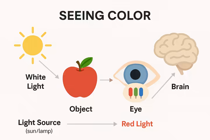 how we see color