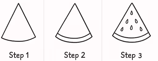 Watermelon Slice doodle