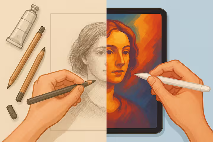 digital vs traditional